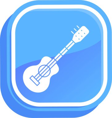 Akustik gitar simgesi, basit biçim