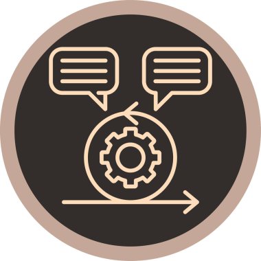 Seo simgesinin vektör illüstrasyonu