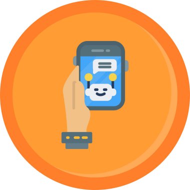 Mobil sohbet. Basit tasarım