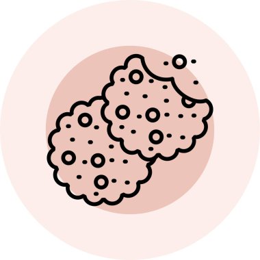 Bulut. Web simgesi basit illüstrasyon