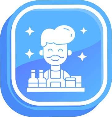 yiyecek ikonu vektör illüstrasyonu