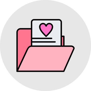 Bir harf simgesinin vektör illüstrasyonu