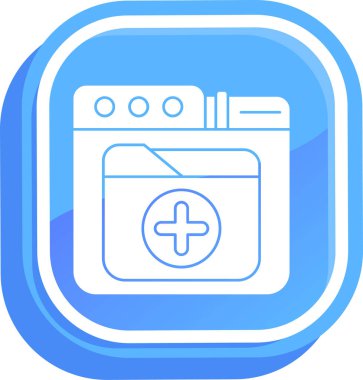 çamaşır makinesi web simgesi basit illüstrasyon