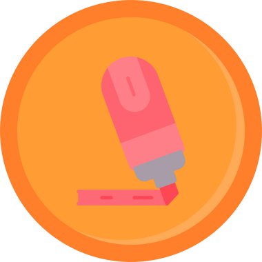 Mikrofon. Web simgesi basit illüstrasyon