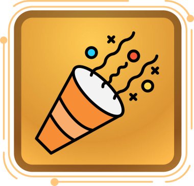 - Şeker. Web simgesi basit illüstrasyon