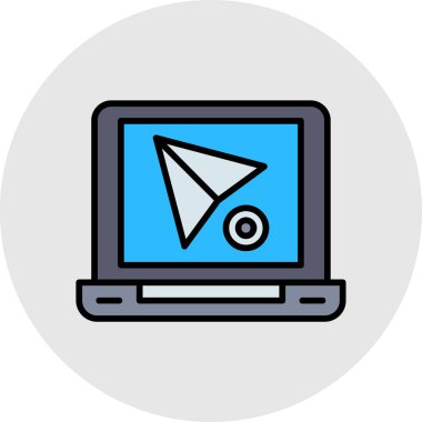 e- posta simgesi vektör illüstrasyonu