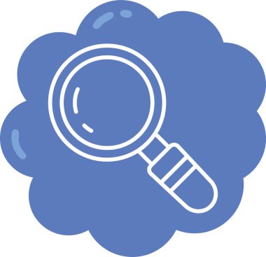 Ara. Web simgesi basit tasarım