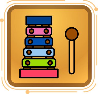 Web ve mobil için vektör simgesi