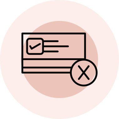 Modern bir simgenin vektör illüstrasyonu