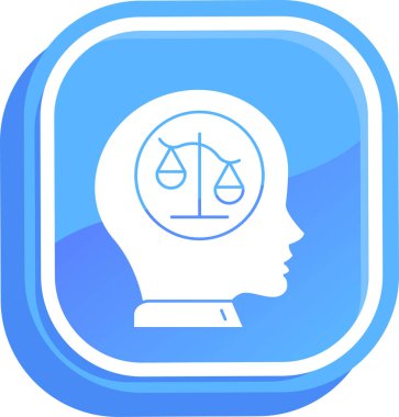 iş karar simgesi satır tasarımında