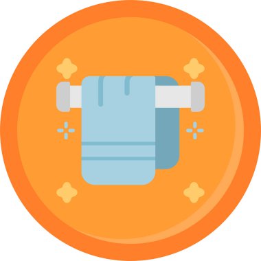 Su. Web simgesi basit illüstrasyon