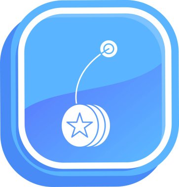 Bir noel balosu simgesinin vektör çizimi