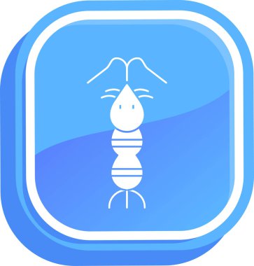 Böceğin vektör illüstrasyonu