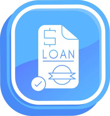 Moda tarzı izole edilmiş banka kredi simgesi