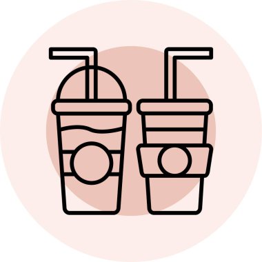 Vektör illüstrasyonu, simge ögesi arkaplanı