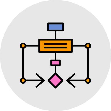 ağ simgesi. Web için ağ vektör simgelerinin basit illüstrasyonu