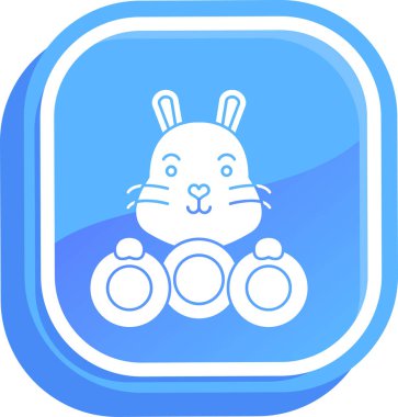 Paskalya yumurtası. Basit resimleme