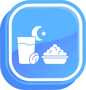 Gıda simgesinin vektör illüstrasyonu