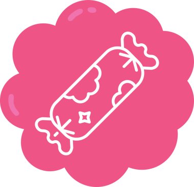 Çizgi film simgesinin vektör çizimi