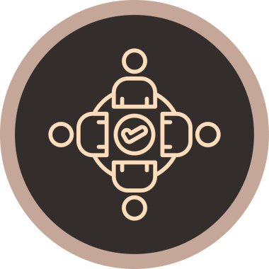 seo modern simgesinin vektör illüstrasyonu