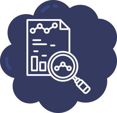 Web arama simgesi, vektör illüstrasyonu