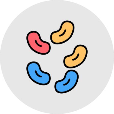 Gıda simgesinin vektör illüstrasyonu