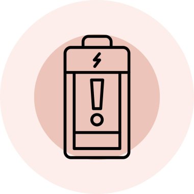 pil modern simge, vektör illüstrasyonu