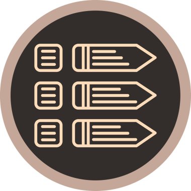 ok simgesi vektör illüstrasyonu