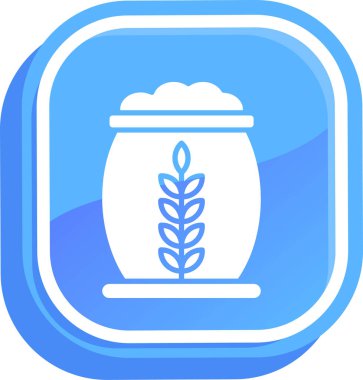 pirinç Web simgesi, illüstrasyon