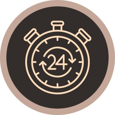 vektör saat resimleme