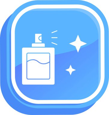 Parfüm. Web simgesi basit tasarım