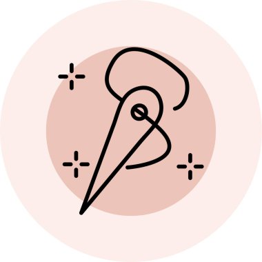 Modern simgenin vektör illüstrasyonu