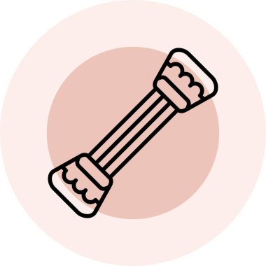 Çekiç simgesinin vektör illüstrasyonu