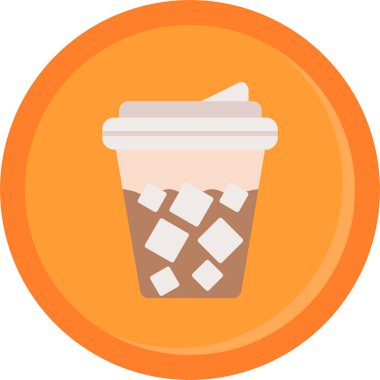 içki ikonu vektör illüstrasyonu