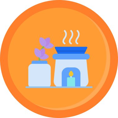 Bir çanağın vektör illüstrasyonu