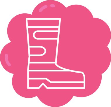 Çizme. Web simgesi basit illüstrasyon