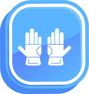 El simgesinin vektör illüstrasyonu