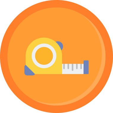 Ölçüm simgesini düz biçimle ölç