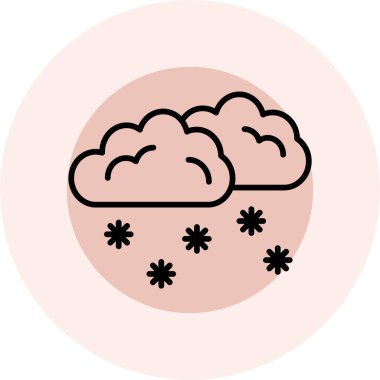 Hava tahmini. Vektör illüstrasyonu