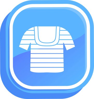 giysi simgesi, vektör illüstrasyonu