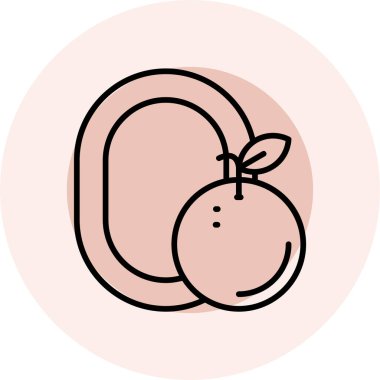 Modern simgenin vektör illüstrasyonu