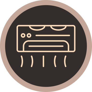 Çizgi film simgesinin vektör çizimi