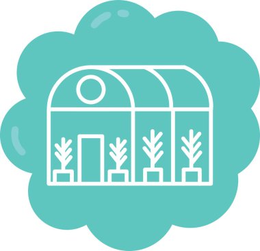 Sera. Web simgesi basit illüstrasyon