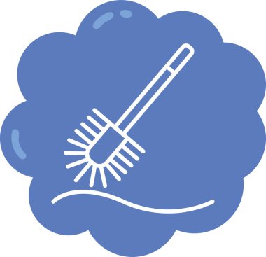 Tarak. Web simgesi basit illüstrasyon