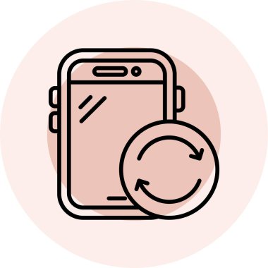 seo modern simgesinin vektör illüstrasyonu