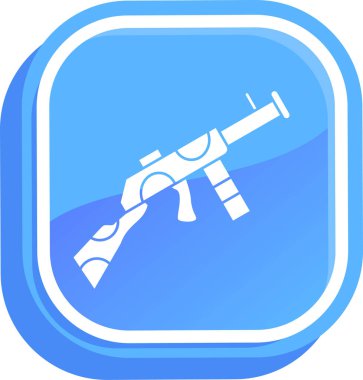 Askeri simgenin vektör illüstrasyonu