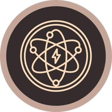 Modern bir simgenin vektör illüstrasyonu