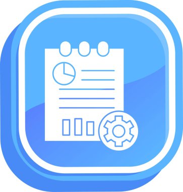 Pano. Web simgesi basit illüstrasyon