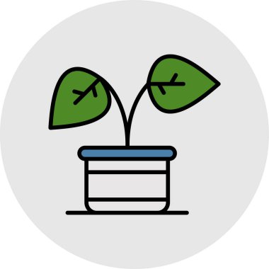 Bir çanağın vektör illüstrasyonu