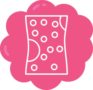 Beyaz arkaplanın vektör illüstrasyonu